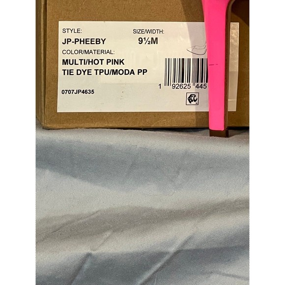 Hot PinK & Tie Dye Jessica Simpson Heels - Picture 3 of 8